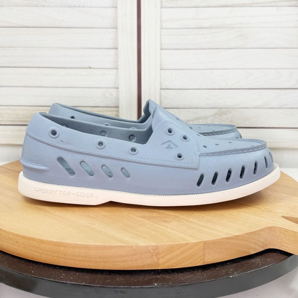Sperry Original Float Water Slip On Boat Shoe‎ Blue Womens 8 Men's 6